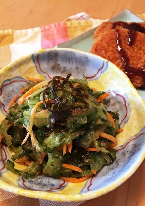 薄っすら苦味が疲れに沁みるゴーヤの和え物-レシピのメイン写真