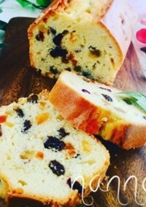 基本のドライフルーツケーキですよ♡-レシピのメイン写真