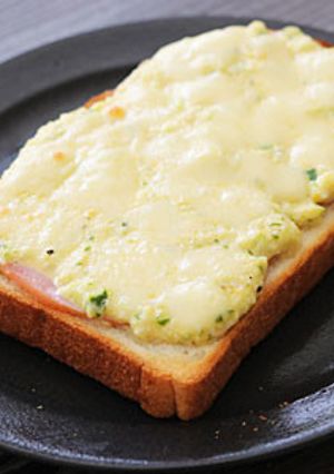 朝食に ハムとタルタルのチーズトースト-レシピのメイン写真