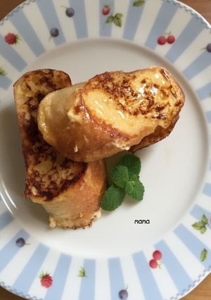 ココナッツオイルでフレンチトースト-レシピのメイン写真