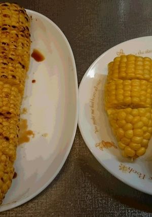 簡単！屋台の味、焼きとうもろこし-レシピのメイン写真