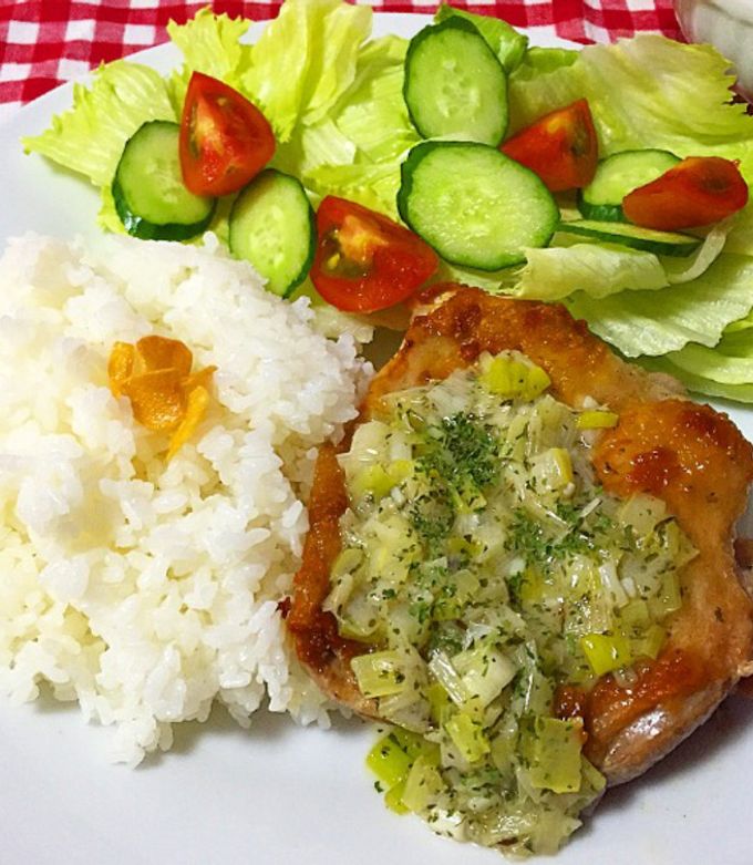 簡単！激うま！チキンソテー洋風ねぎソース-レシピのメイン写真