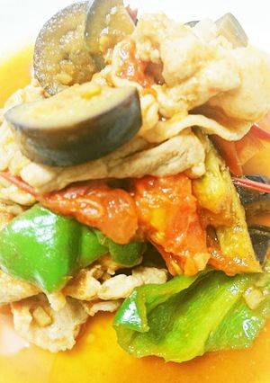 豚肉と夏野菜のオイスター炒め-レシピのメイン写真