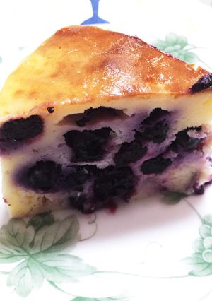 HMで! ブルーベリーヨーグルトケーキ-レシピのメイン写真
