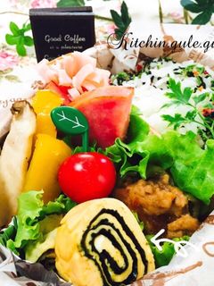 お弁当に、のり入りぐるぐる模様の卵焼き-レシピのメイン写真
