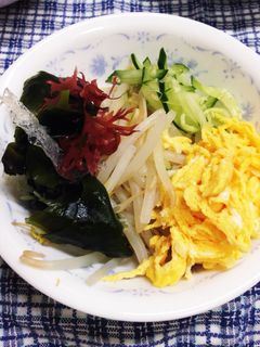 暑い日に♪海藻ともやしの冷え冷えサラダ-レシピのメイン写真