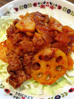 辛いの好き!根菜牛肉いため!-レシピのメイン写真