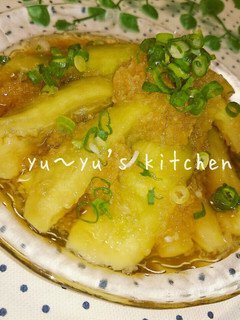 みぞれ茄子浸し〜♡レンチンで簡単~♬-レシピのメイン写真