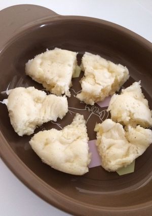 簡単！離乳食おやつ～リンゴ蒸しパン～-レシピのメイン写真