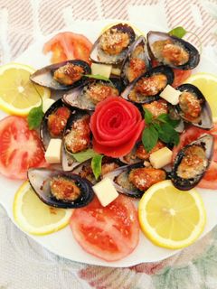 簡単ムール貝(cozze)のオーブン焼き-レシピのメイン写真