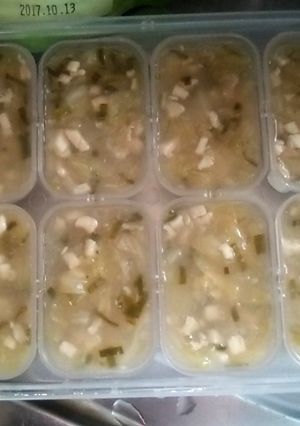 離乳食（10ヶ月）覚書-レシピのメイン写真
