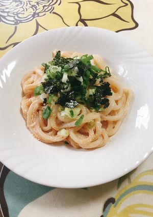 明太子ダシうどん♪-レシピのメイン写真