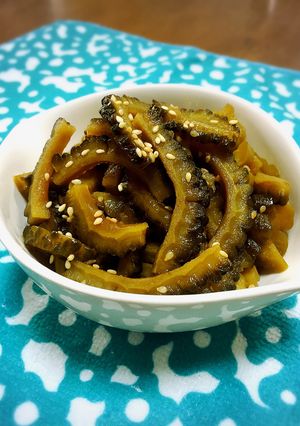 蜂蜜で円やかなゴーヤの佃煮-レシピのメイン写真