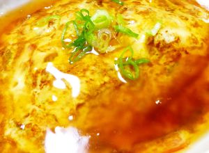 甘酢あんでさっぱり！かに玉もやし天津飯風-レシピのメイン写真