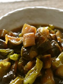 ナスとししとうの旨煮-レシピのメイン写真