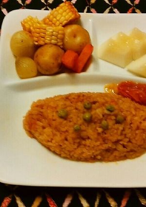簡単！炊飯器でポンっ！トマトバターライス-レシピのメイン写真