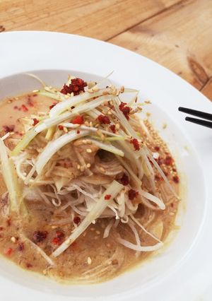 簡単♡酵素たっぷり♡ねりごまベジ担々麺♡-レシピのメイン写真