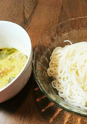 超簡単、美味しいグリーンカレーそうめん-レシピのメイン写真