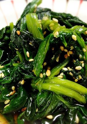 簡単＊美味しいほうれん草のお浸し-レシピのメイン写真