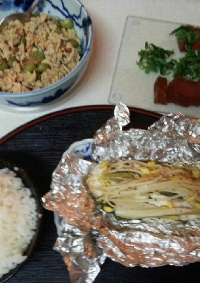 ホイル焼き（血管ダイエット食848）-レシピのメイン写真