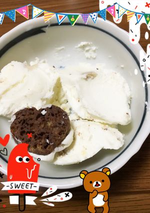 混ぜるだけ簡単クリームチーズアイスケーキ-レシピのメイン写真