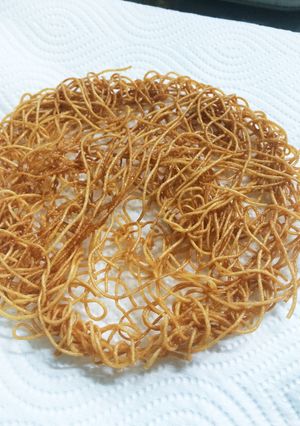 そうめんリメイク♡皿うどんのパリパリ麺-レシピのメイン写真