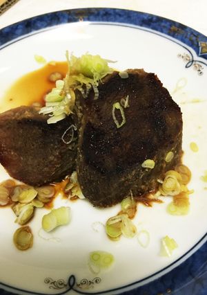 牛タンのみそ煮炙り焼き-レシピのメイン写真