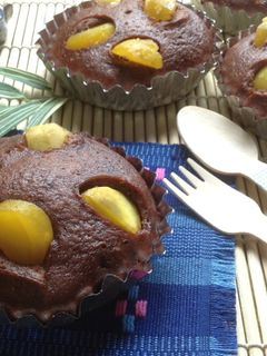 栗入りチョコ蒸しパン-レシピのメイン写真