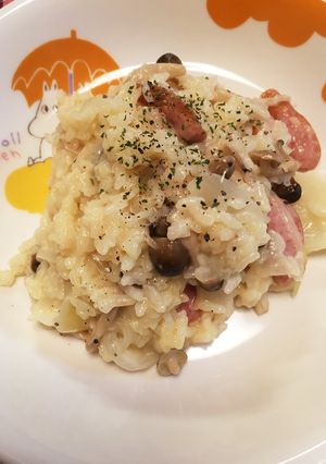 ＊粉ミルクで作る炊飯器クリームリゾット＊-レシピのメイン写真
