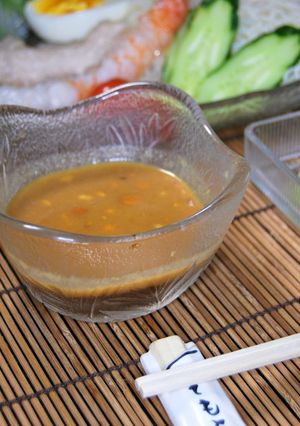 そうめん、うどんに「ピーナッツだれ」☆彡-レシピのメイン写真