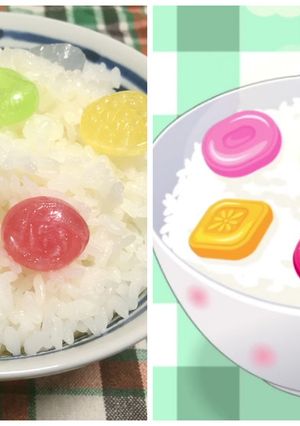 JKめし！ 第9話 飴ライス-レシピのメイン写真