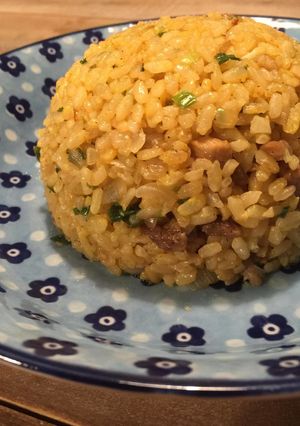 豚バラと焼肉のたれで絶品にんにくネギ炒飯-レシピのメイン写真