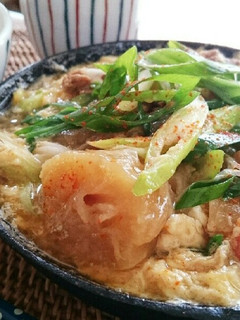 熱々肉じゃがの卵とじ-レシピのメイン写真