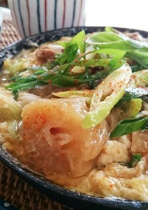熱々肉じゃがの卵とじ-レシピのメイン写真