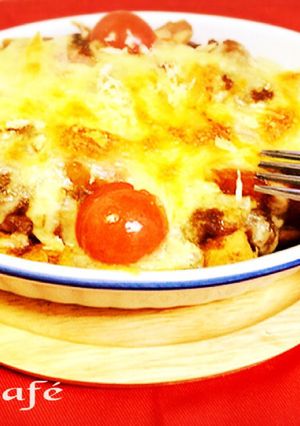 パン耳deカレーグラタン♡-レシピのメイン写真