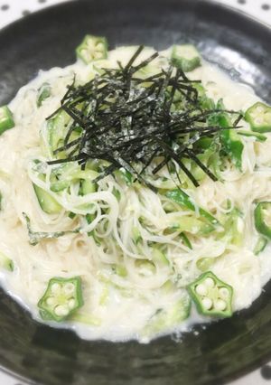 夏の簡単アレンジ☆明太子そうめん-レシピのメイン写真