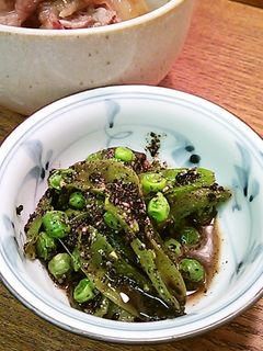 スナップエンドウ胡麻和え-レシピのメイン写真