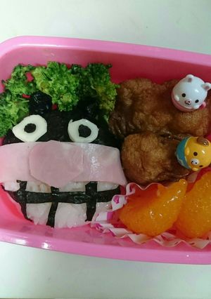 キャラ弁、ﾊﾞｲｷﾝﾏﾝ☆-レシピのメイン写真