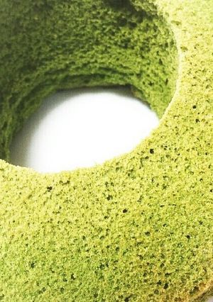 米粉でもっちり♪ 抹茶のシフォンケーキ-レシピのメイン写真