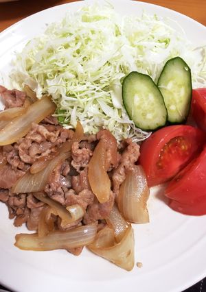 ◆豚小間切れ肉で生姜焼き◆-レシピのメイン写真