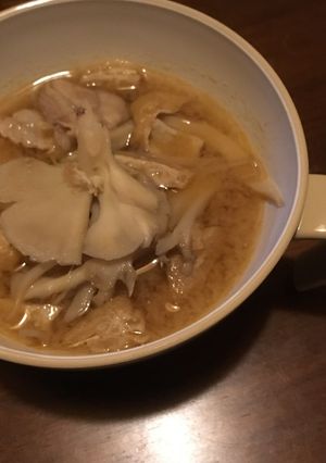 キムチ鍋の素で、ピリ辛味噌スープ♡-レシピのメイン写真