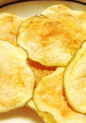 ノンオイルポテトチップス-レシピのメイン写真