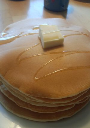 小麦粉から作る、ふわふわホットケーキ-レシピのメイン写真