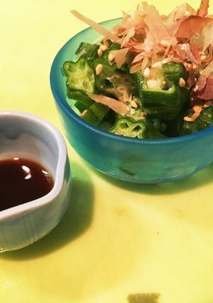 母の☆オクラの食べ方-レシピのメイン写真