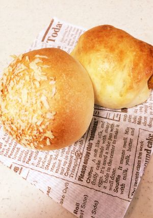 HB使用！焼きカレーパン&ウインナーパン-レシピのメイン写真