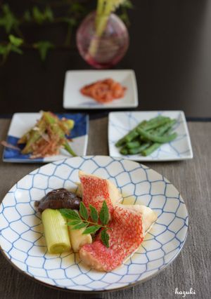 魚と野菜の炊き合わせ-レシピのメイン写真