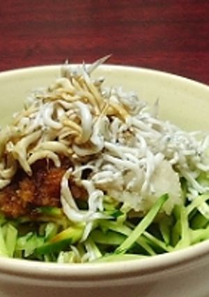 胡瓜の釜揚げシラスおろし乗せ-レシピのメイン写真