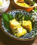 さわやか夏の薬味♪茗荷♪青じそで☆卵焼き