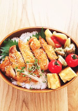 愛妻わっぱ弁当♡35-レシピのメイン写真