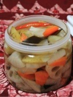 保存食-2 根菜ピクルス-レシピのメイン写真